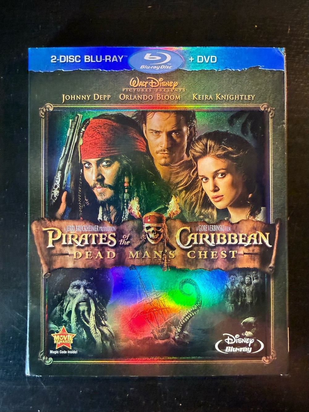 Pirates of the Caribbean: Dead Man's Chest (2006) | Blu-Ray + DVD | LIKE NEW